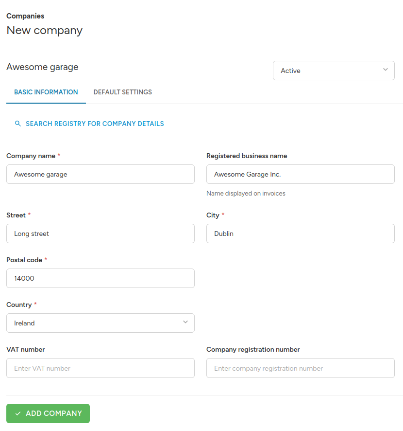 Introducing the Revamped Company Form Interface