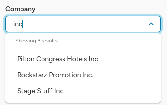 Reworked Search Dropdown