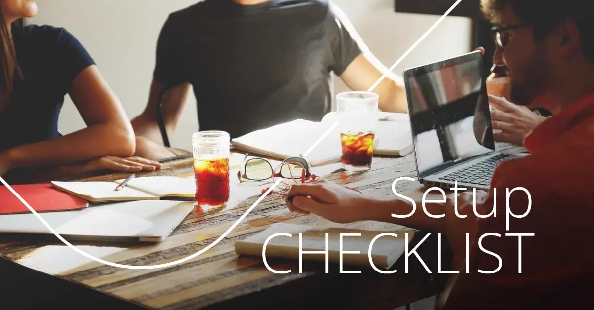 Blog_Setup Checklist